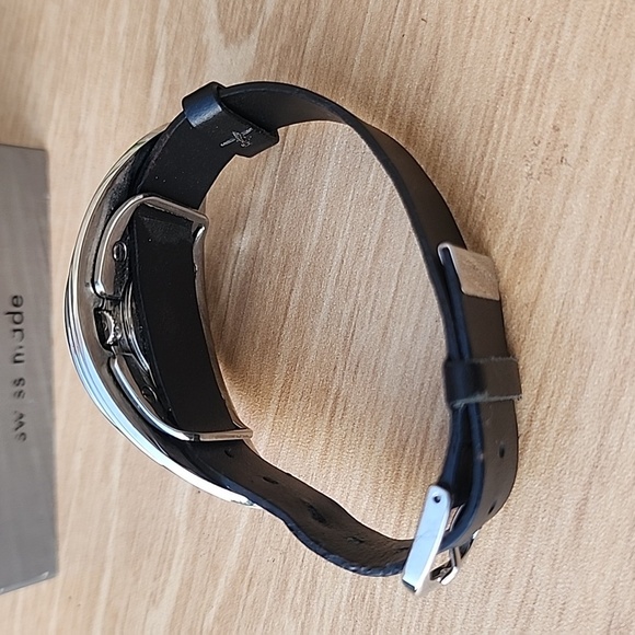 Calvin Klein Mound Women's Black and Silver Watch - Picture 3 of 8